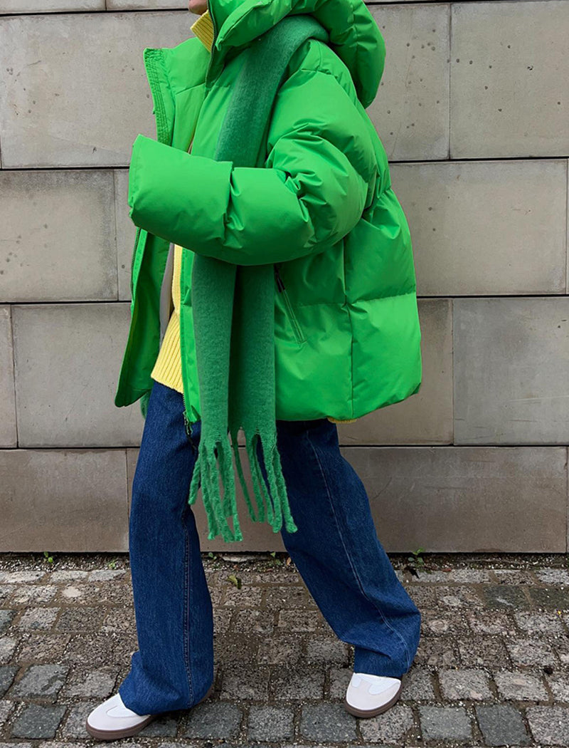 Oversized Hooded Puffer Jacket