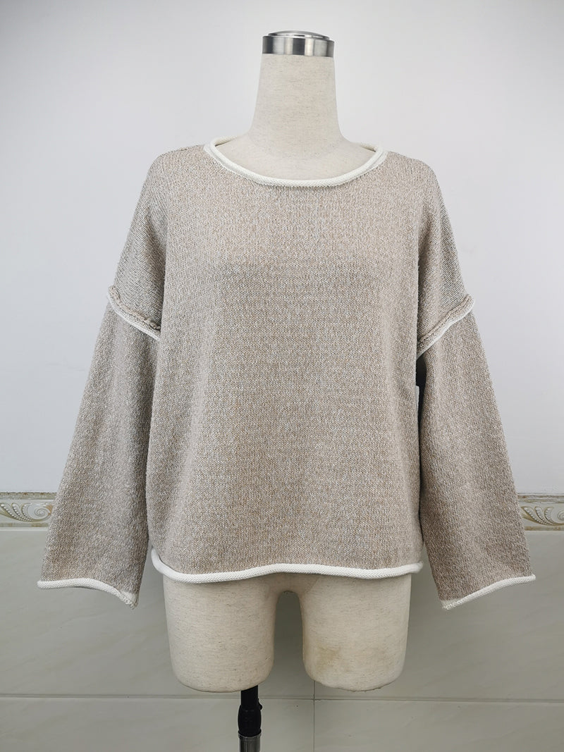Fringe Crew Neck Sweater
