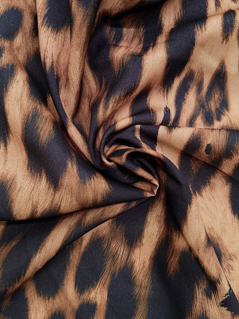 Leopard Print Maxi Skirt