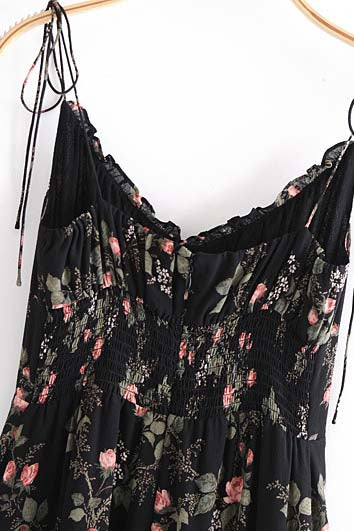 Floral Print Cami Mini Dress