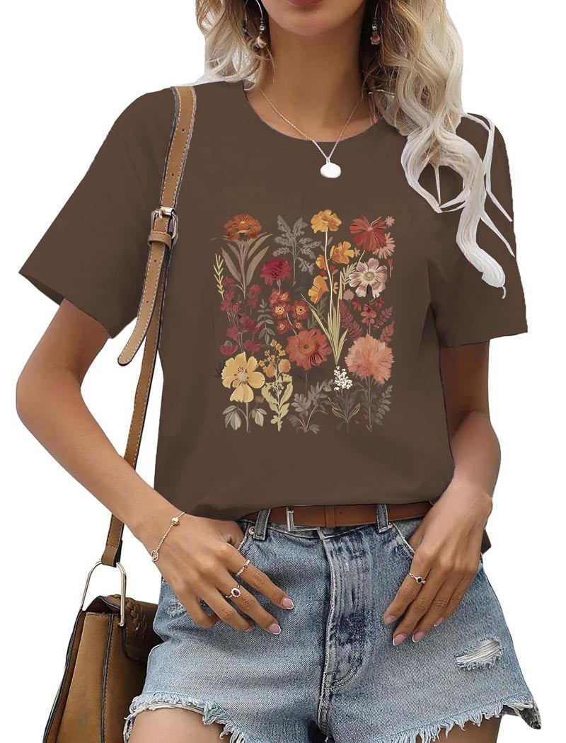 Floral Print T-Shirt