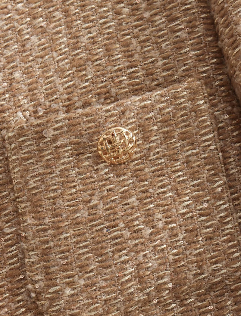 Button Single Breasted Jacket
