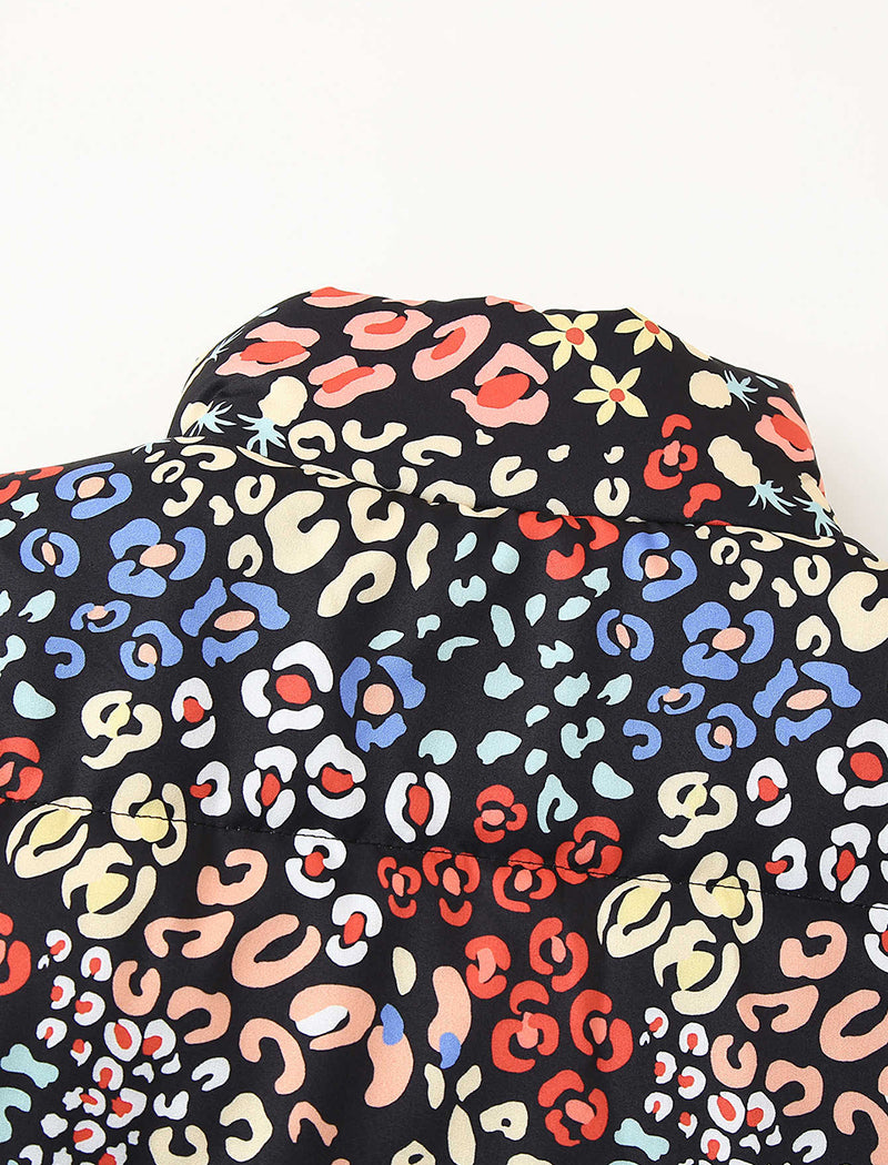 Zippered Puffer Jacket