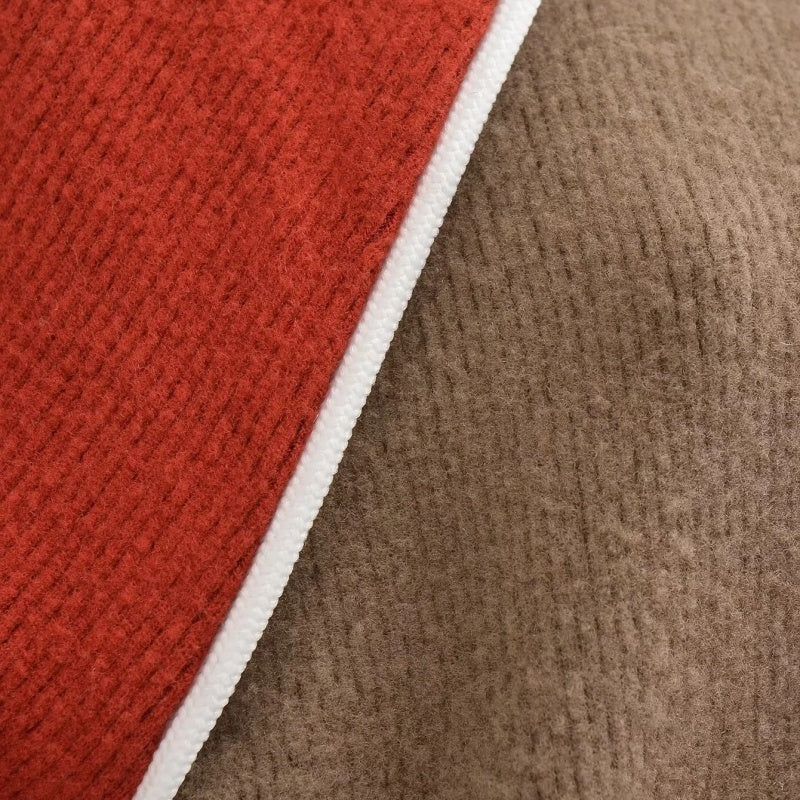 Colorblock Drawstring Long Sleeve Top