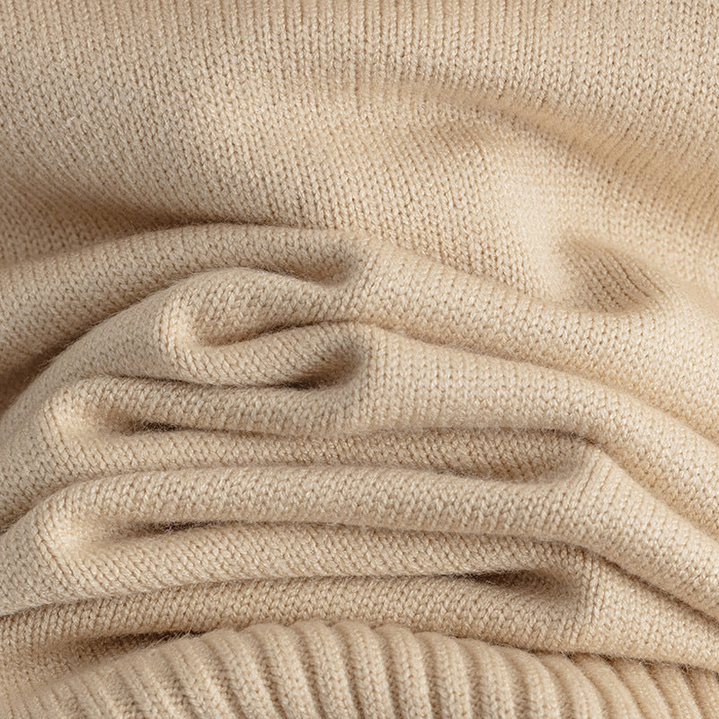 Sleeveless Turtleneck Knit Top