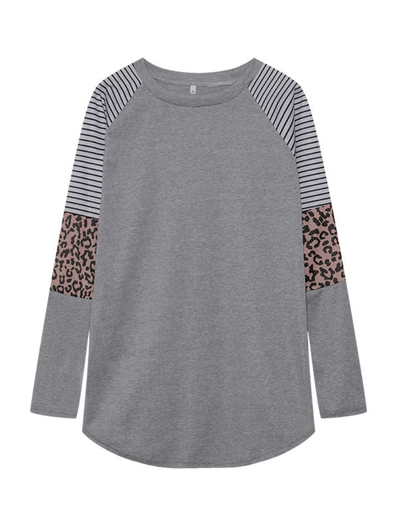 Colorblock Long Sleeve Top