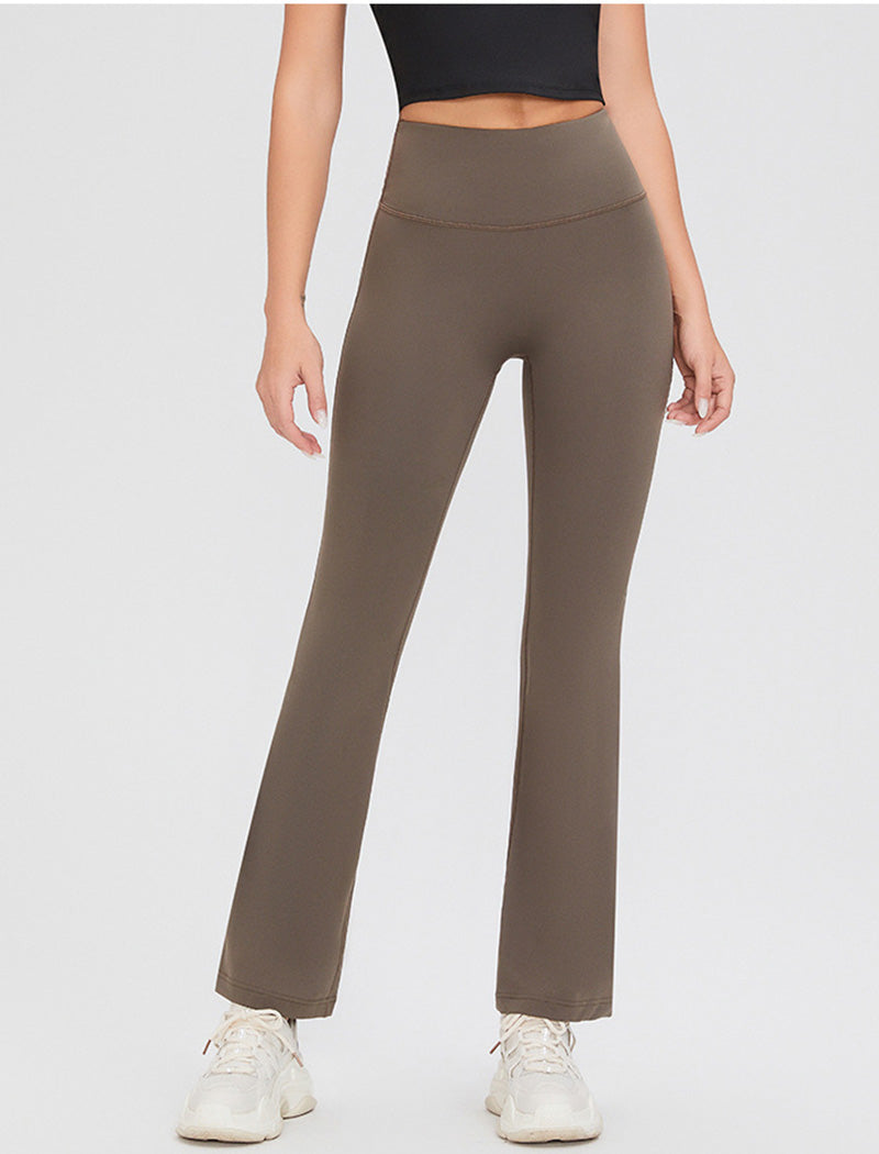 High-Waisted Flared Yoga Pants