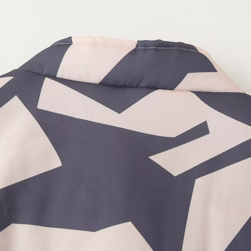 Graphic Printed Bomber Jacket