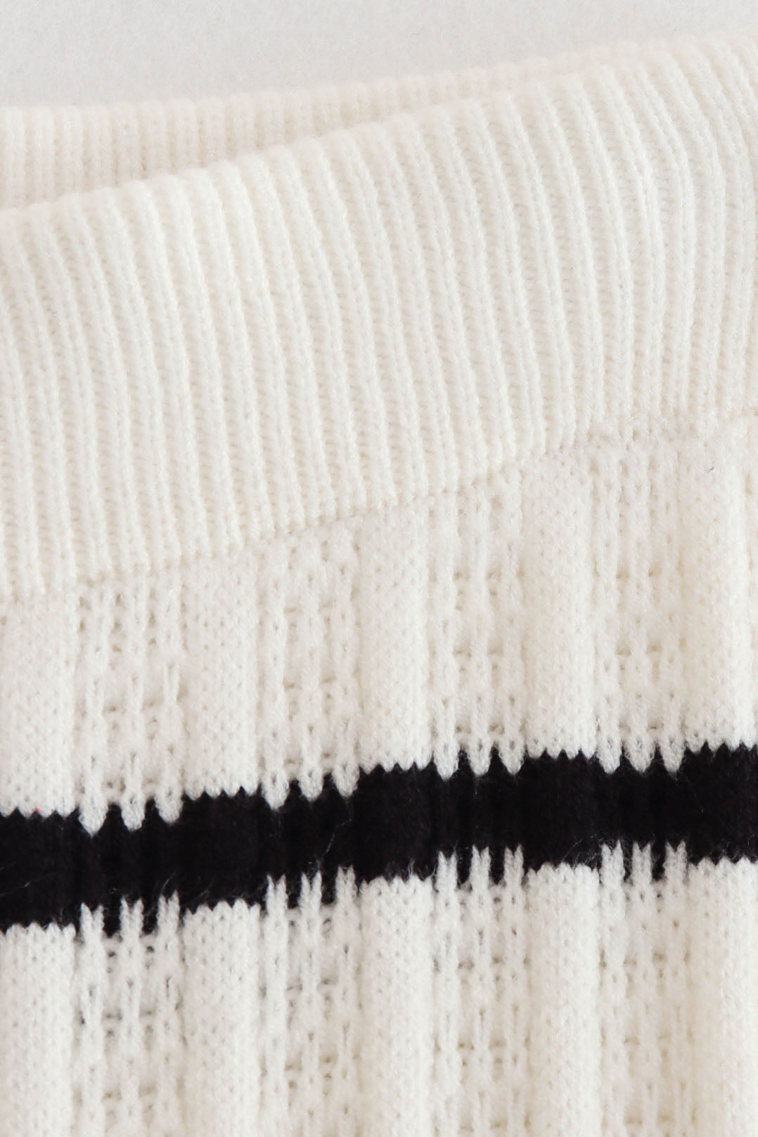 Striped Knit Top and Pants Set