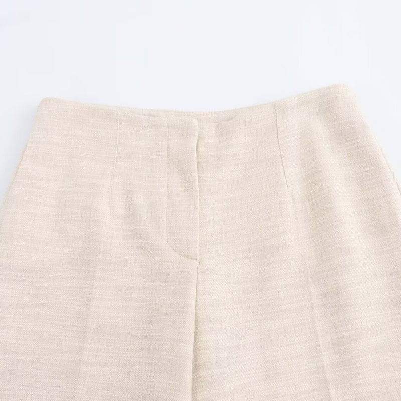 Side Slit Off-Shoulder Top and Pants Set