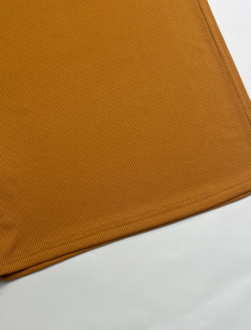 Solid Knit Crewneck Top and Slit Long Skirt Set