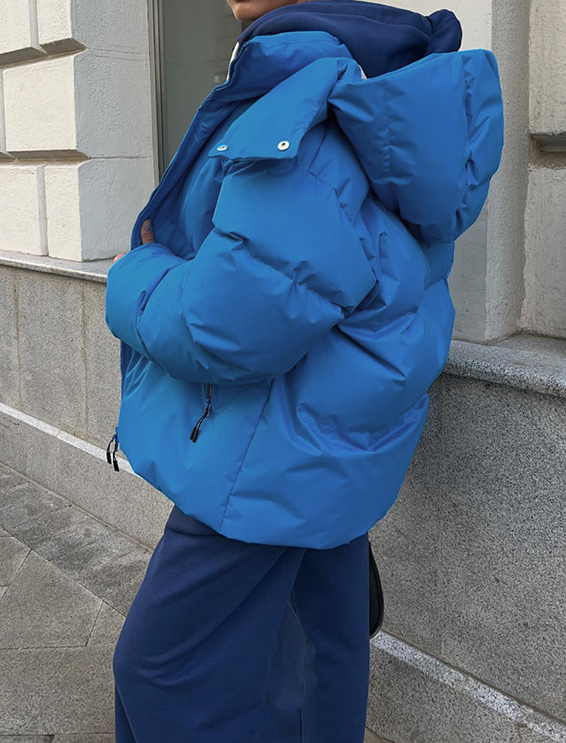 Oversized Hooded Puffer Jacket