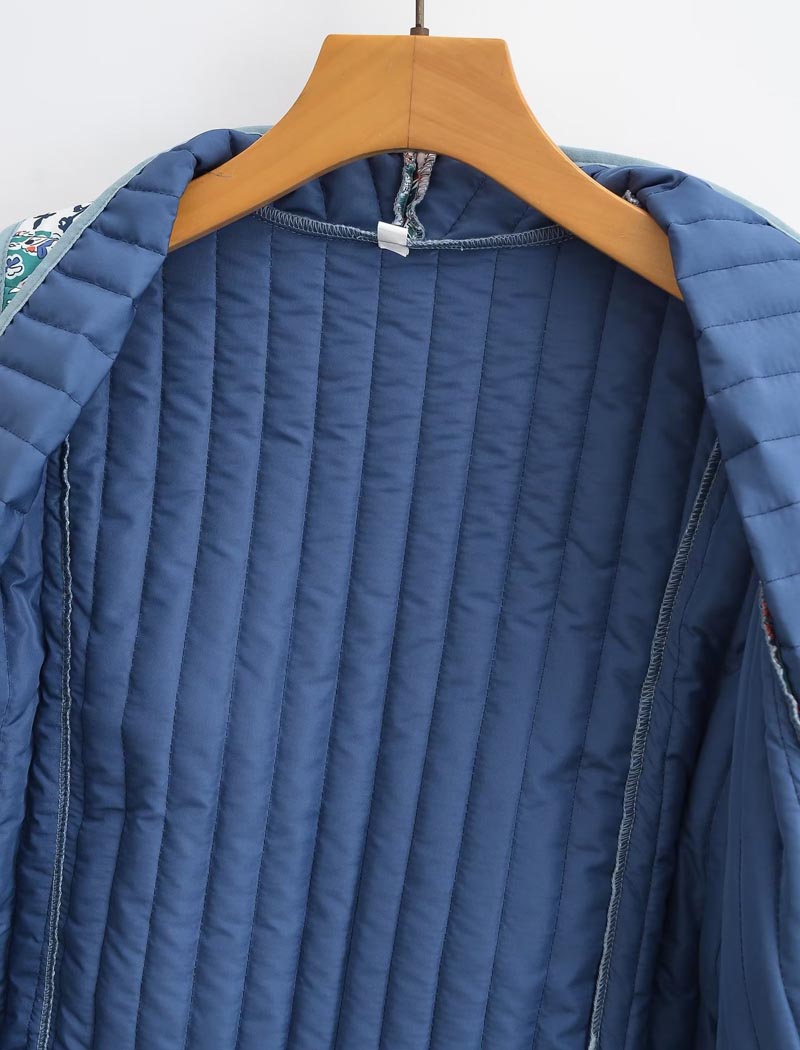 Patchwork Cropped Jacket