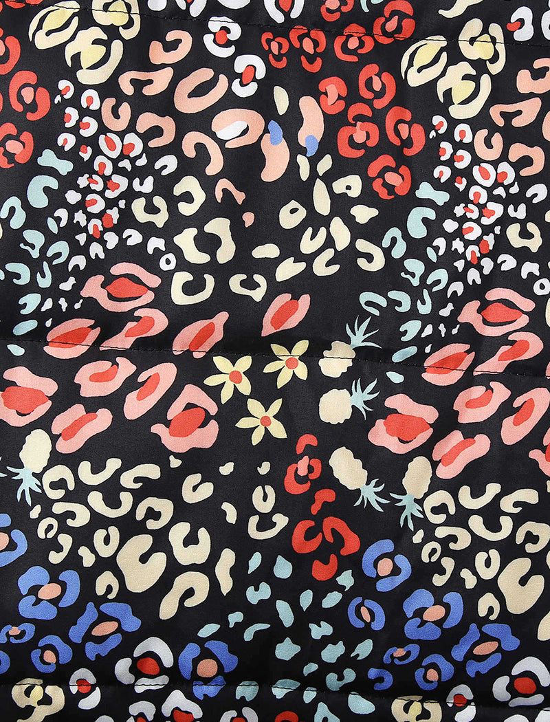 Zippered Puffer Jacket