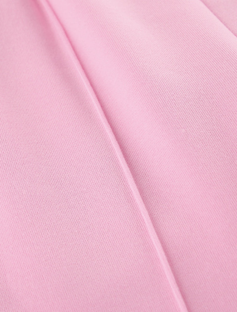 Relaxed Fit Polo Collar Top and Pants Set