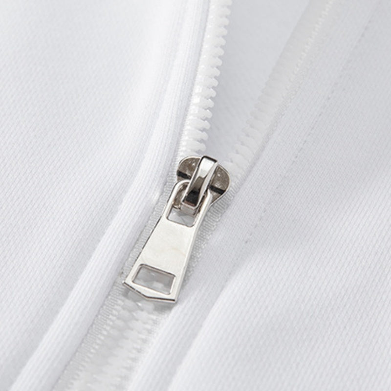 Classic Zippered Hoodie with Pockets