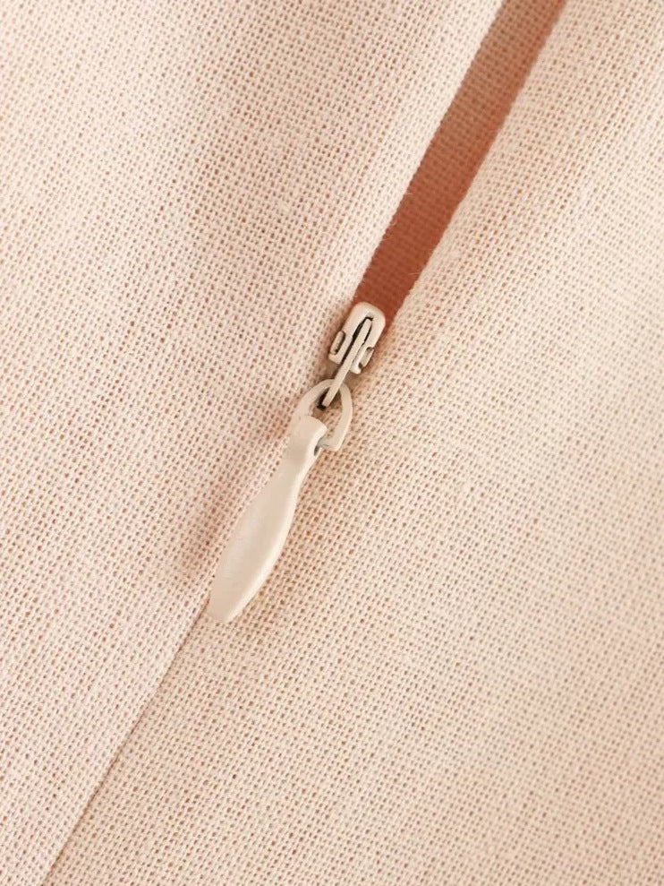 Pleated Vest and Skirt Set