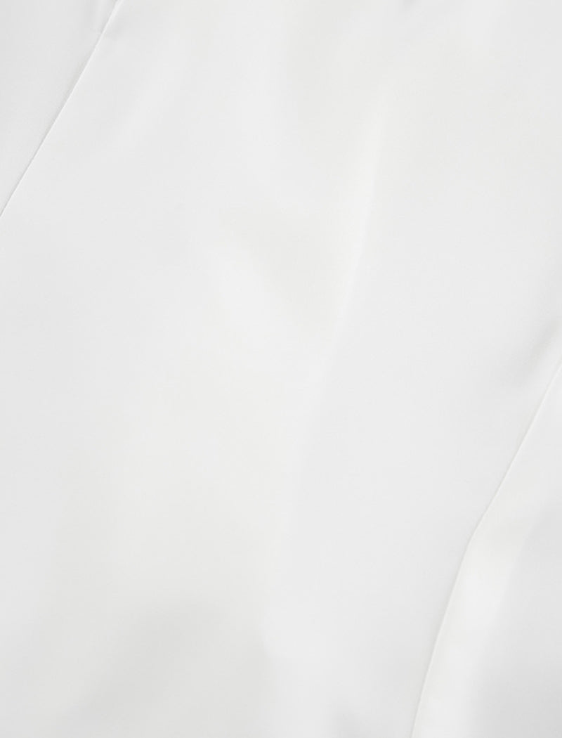 Ruffle Trim Long Sleeve Shirt