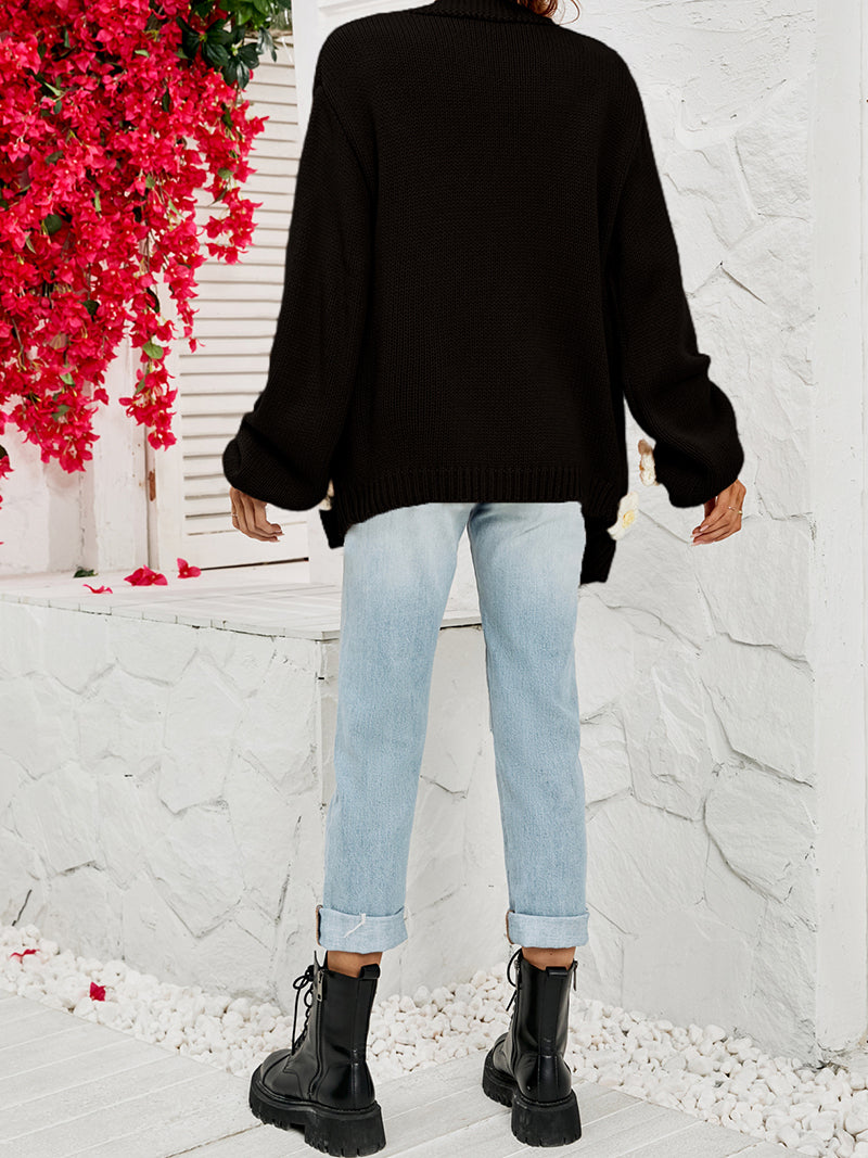 Floral Applique Cardigan