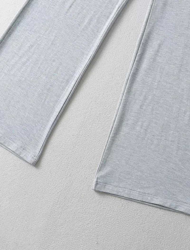 Wide-Leg Lounge Pants