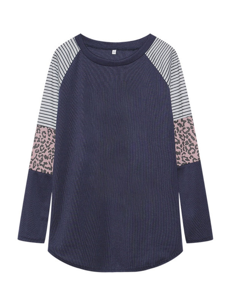 Colorblock Long Sleeve Top