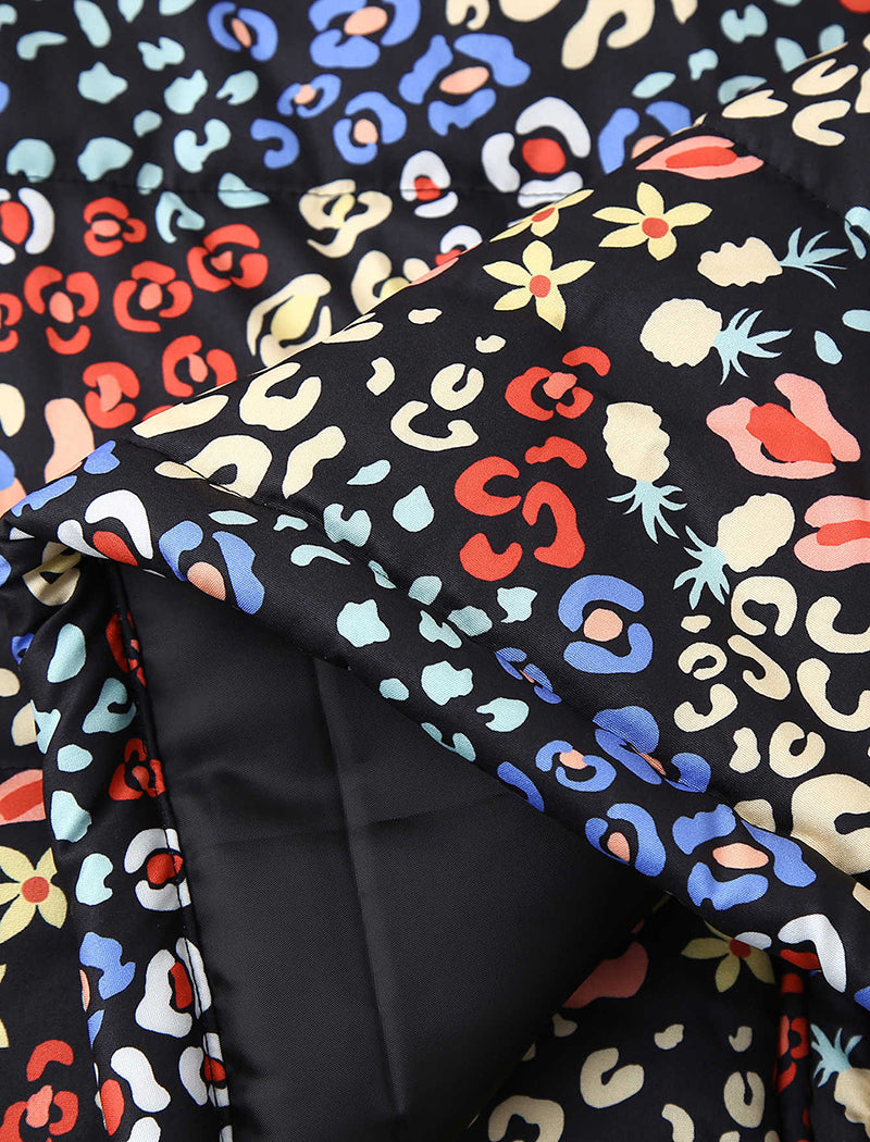 Zippered Puffer Jacket