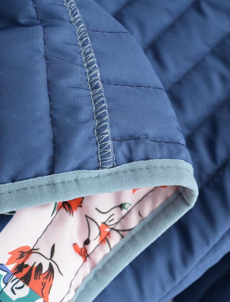 Patchwork Cropped Jacket