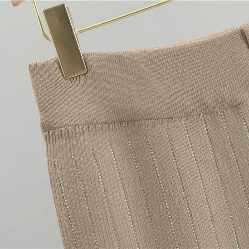 Relaxed Fit Rhinestone Set