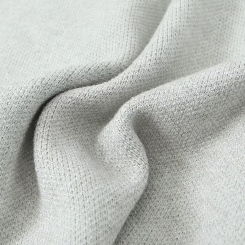 Collared Open-Front Knit Cardigan