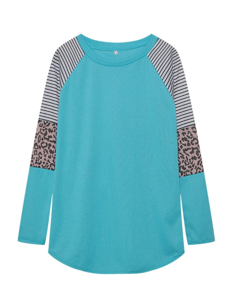 Colorblock Long Sleeve Top