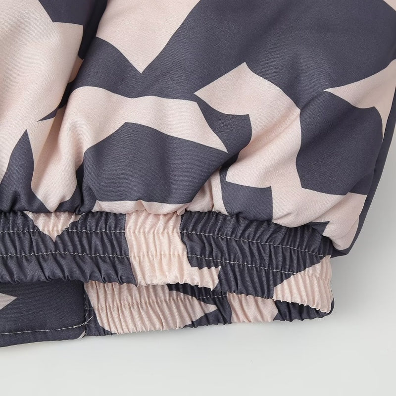 Graphic Printed Bomber Jacket