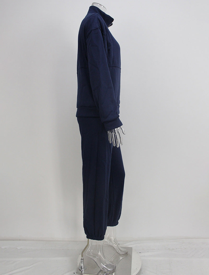 Zip-Up Relaxed Track Set