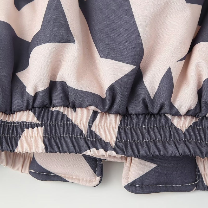 Graphic Printed Bomber Jacket