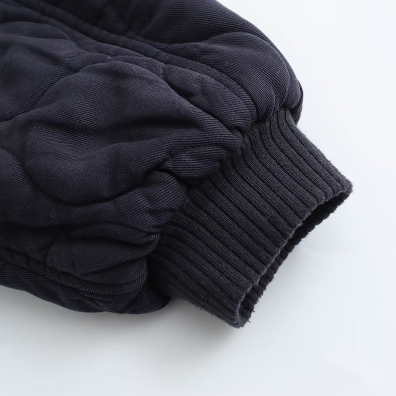 Quilted Bomber Jacket