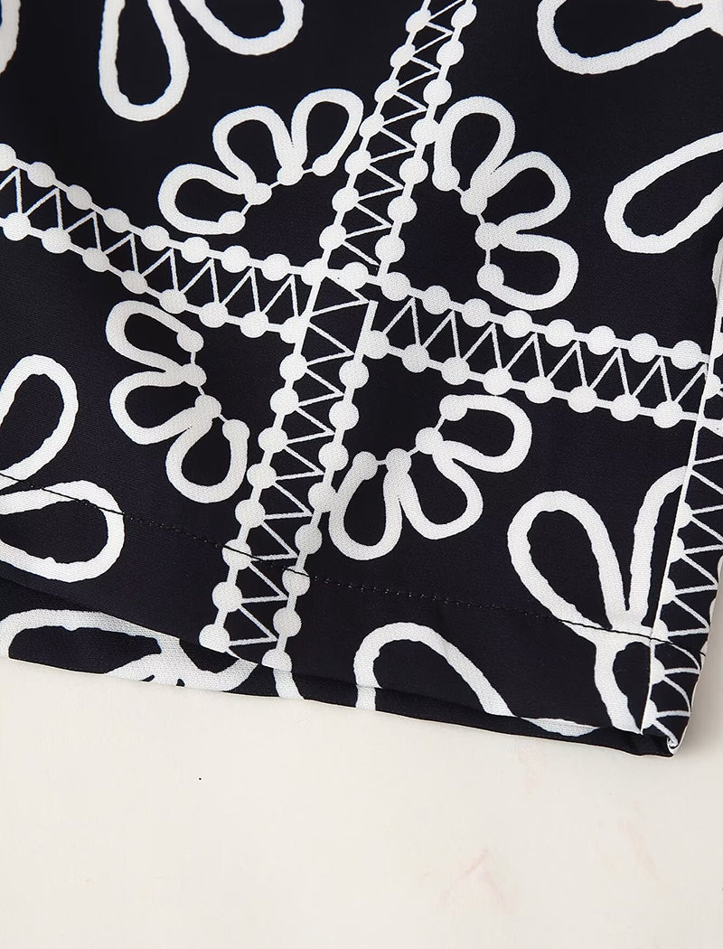 Floral Jacket and Shorts Set