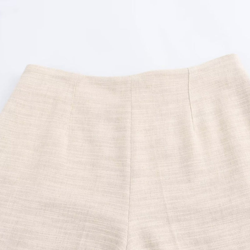 Side Slit Off-Shoulder Top and Pants Set