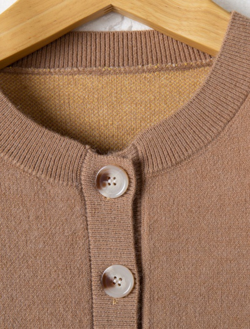 Daisy Button-Up Cardigan
