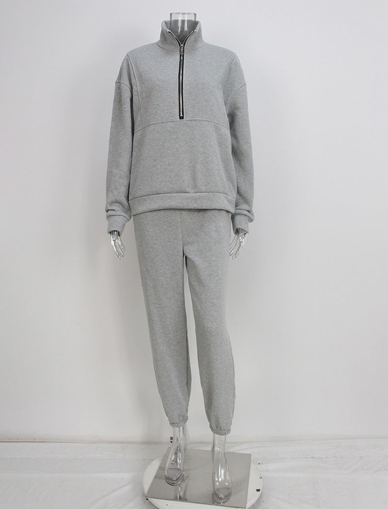 Zip-Up Relaxed Track Set