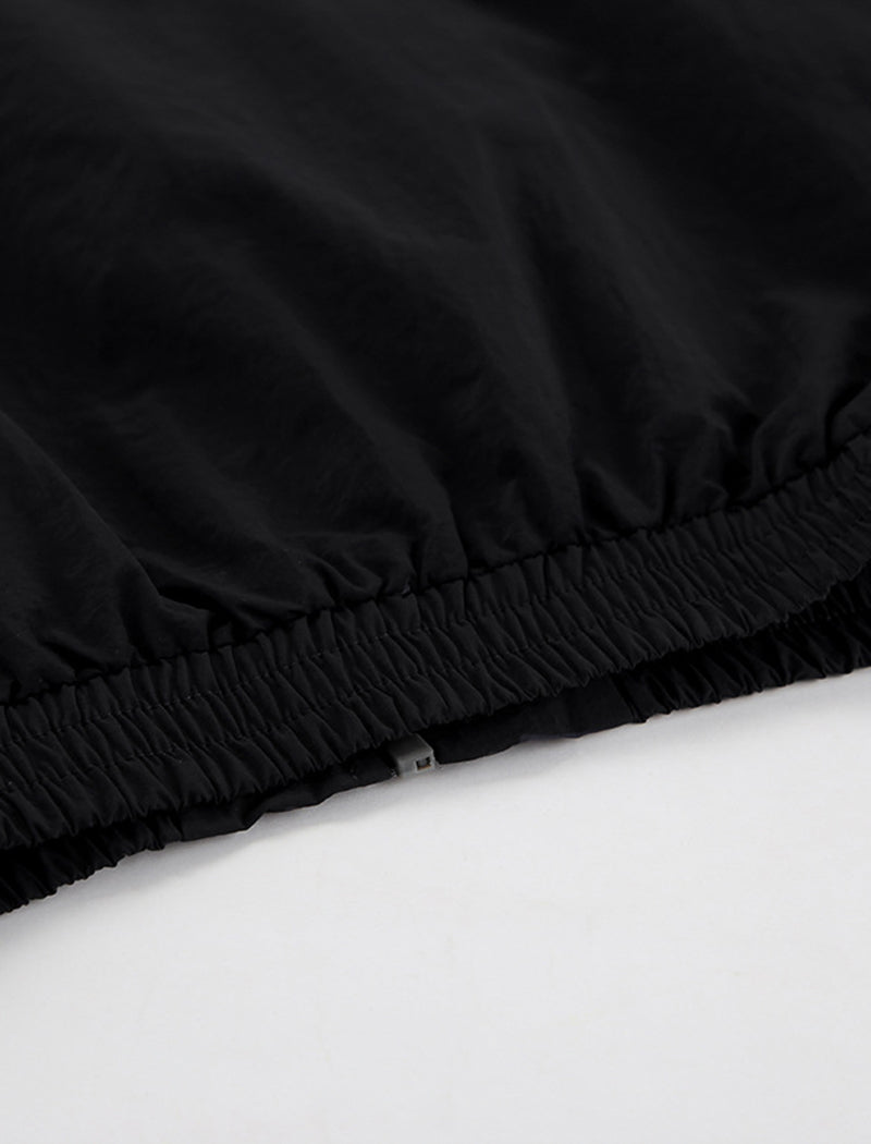 Color-Block Sporty Jacket and Pants Set