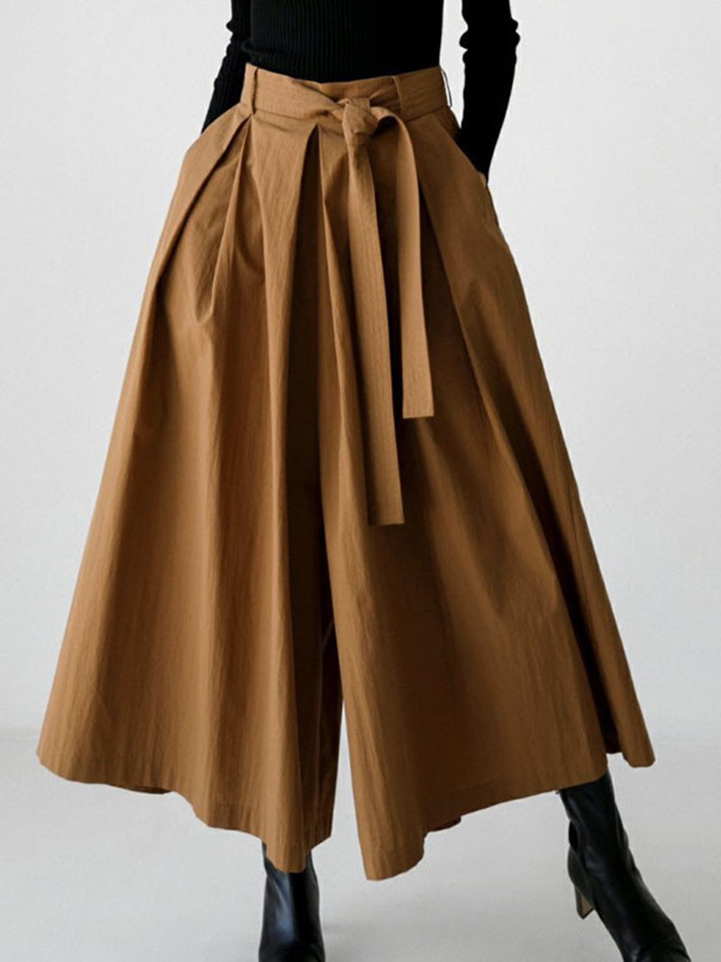 High-Waist Wide-Leg Pants