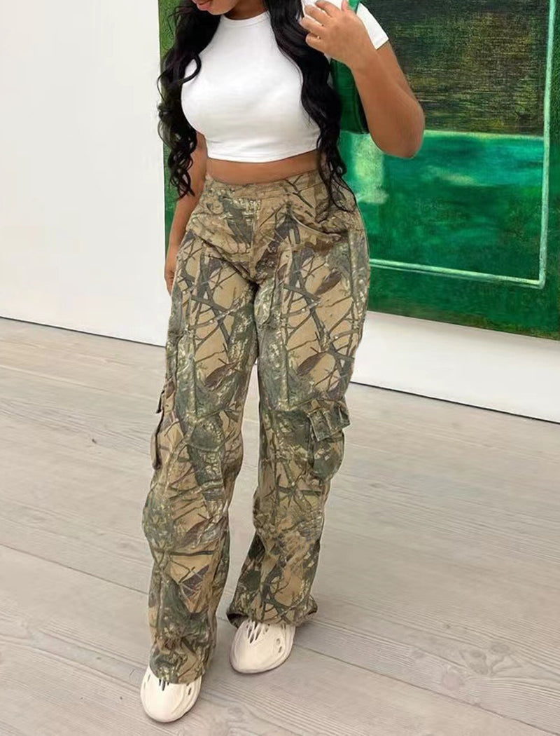 Camo Cargo Pants