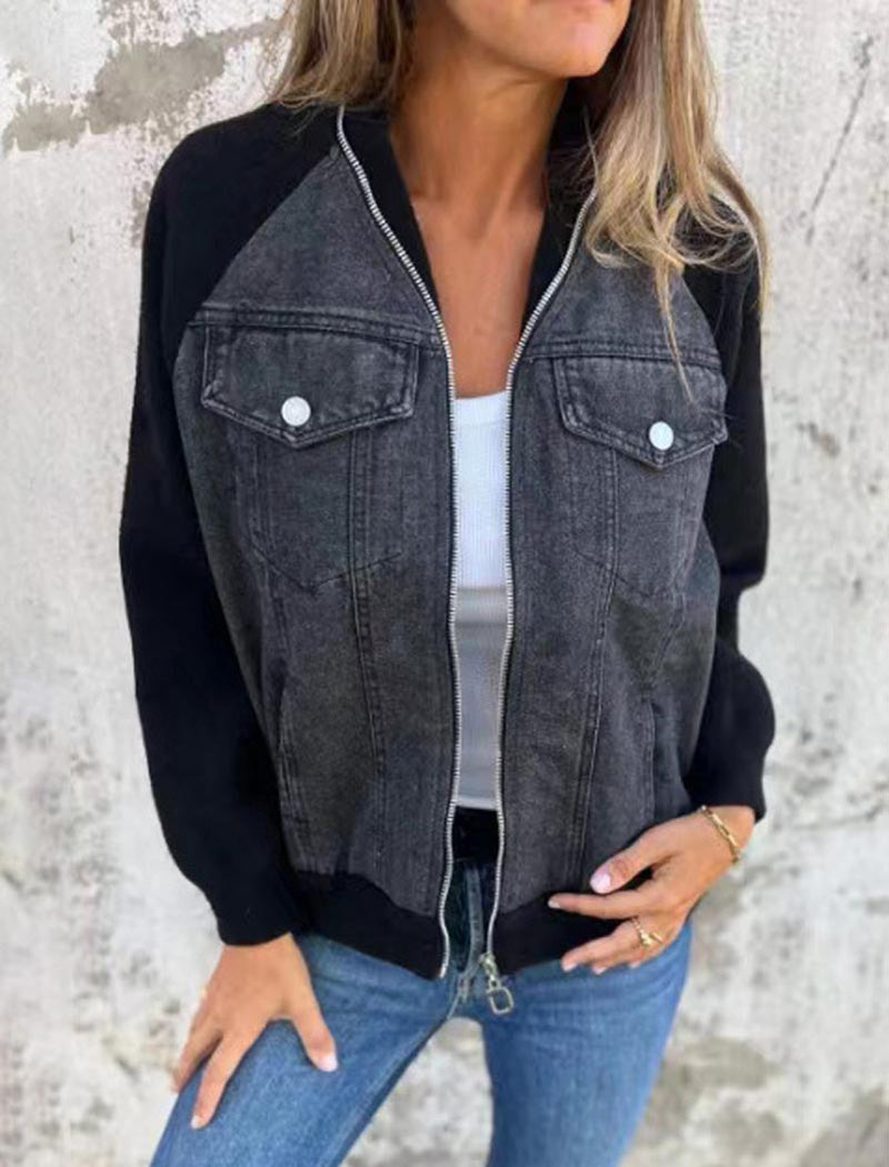 Patchwork Denim Jacket