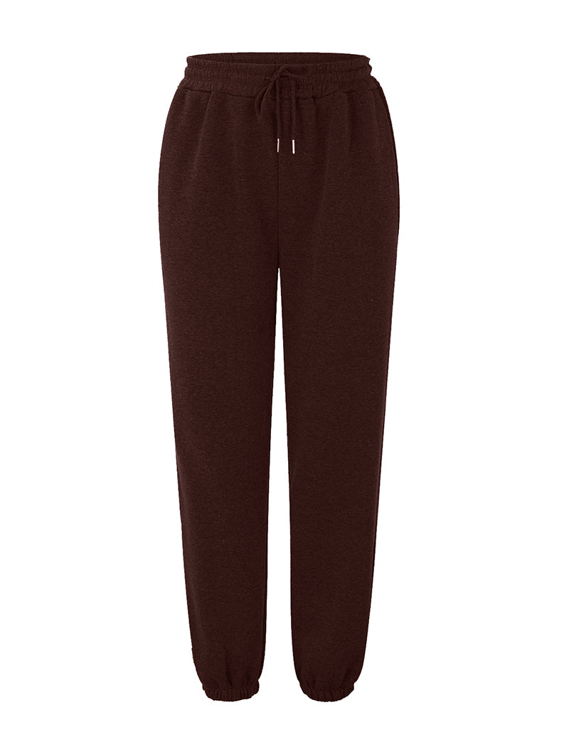 Elastic Waist Loose Fit Jogger Pants
