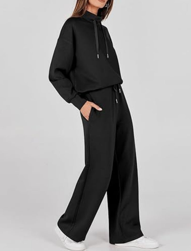 Relaxed-Fit Hoodie and Joggers Set