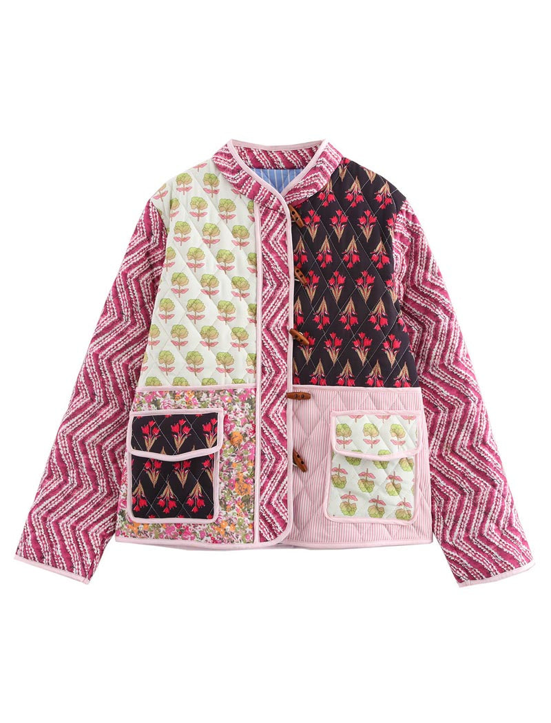 Patchwork Quilted Jacket