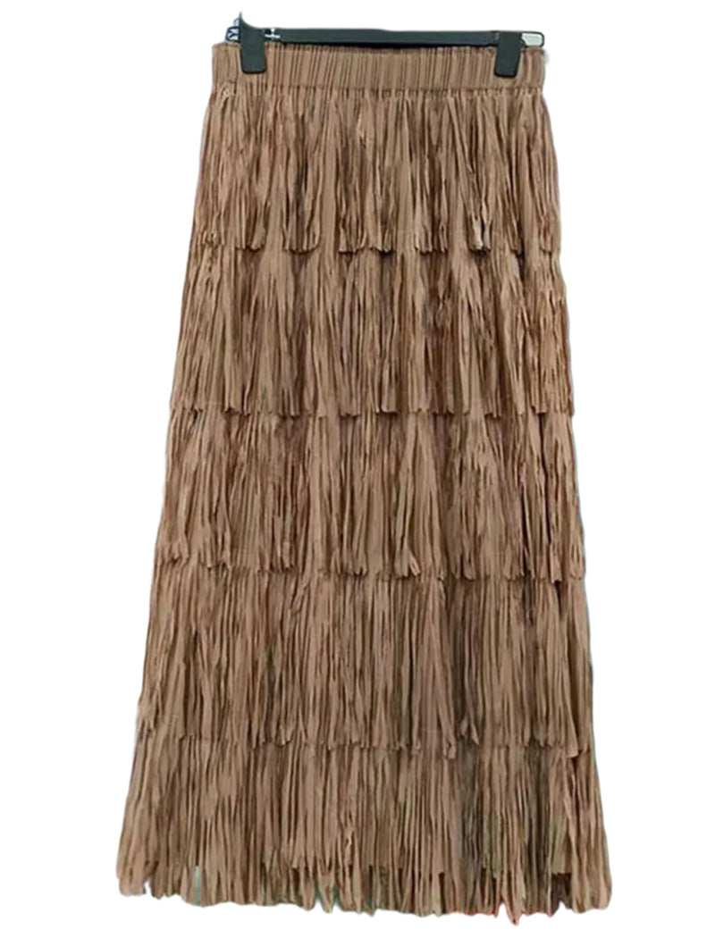 Tassel Cake A-Line Skirt