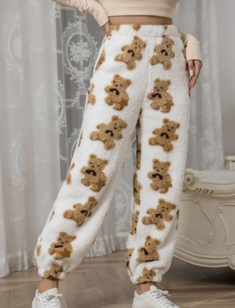 Flannel Casual Long Pants