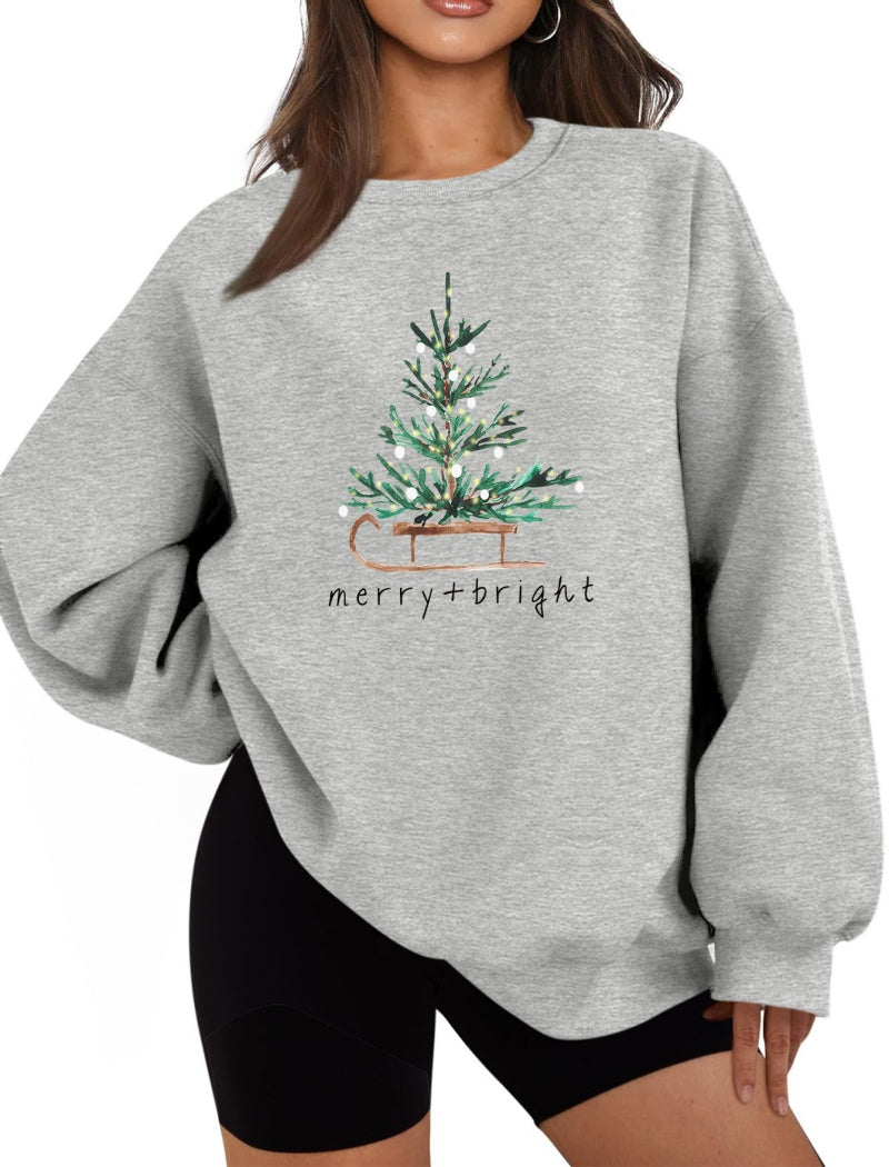 "Merry Bright" Loose Fit Top