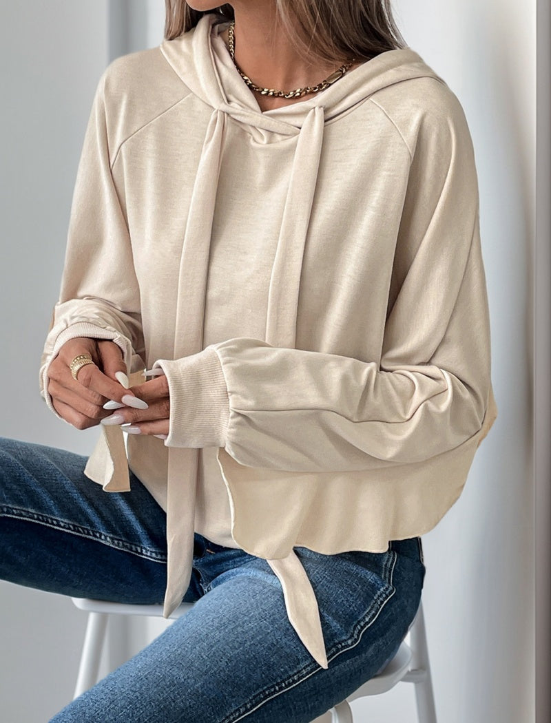 Relaxed Fit Drawstring Hoodie