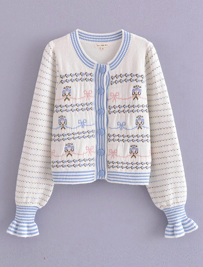 Textured Knit Cardigan